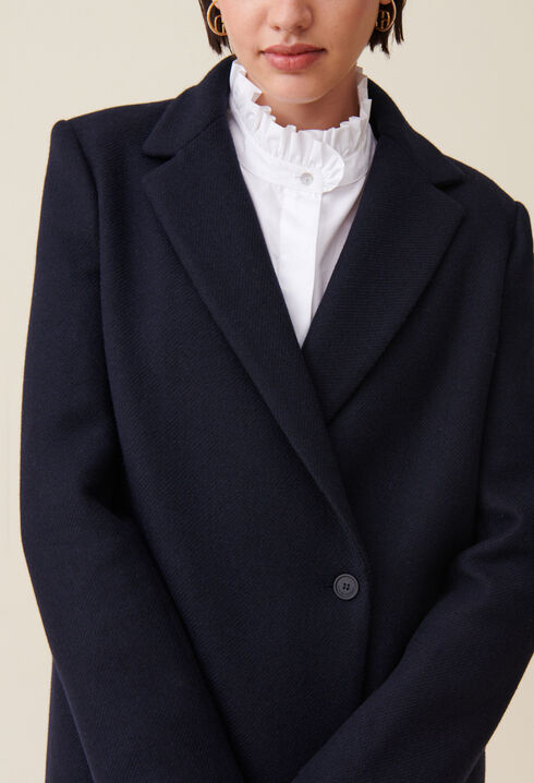 Manteau mi-long tailleur