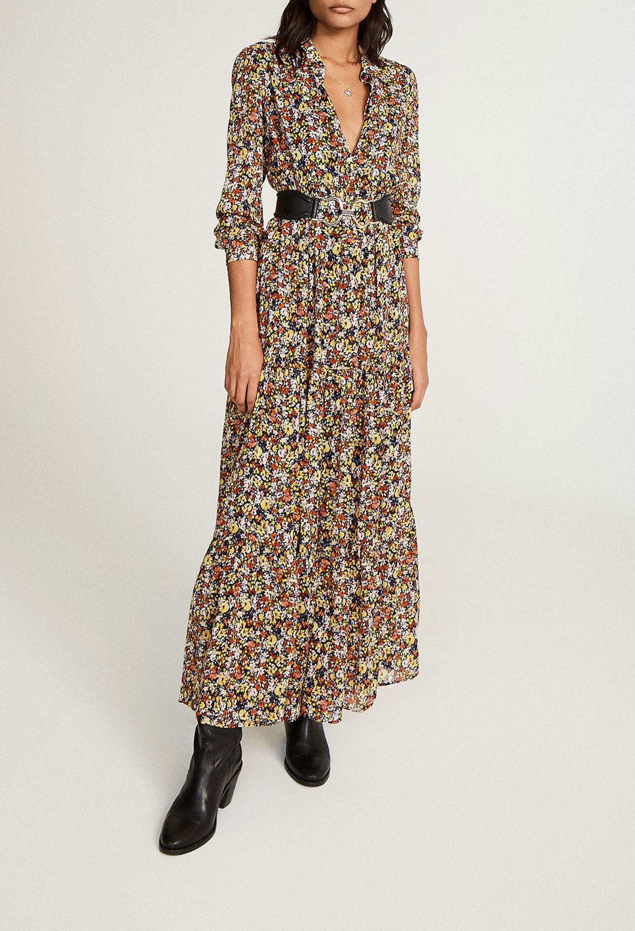 Claudie pierlot robe fleurs cheap