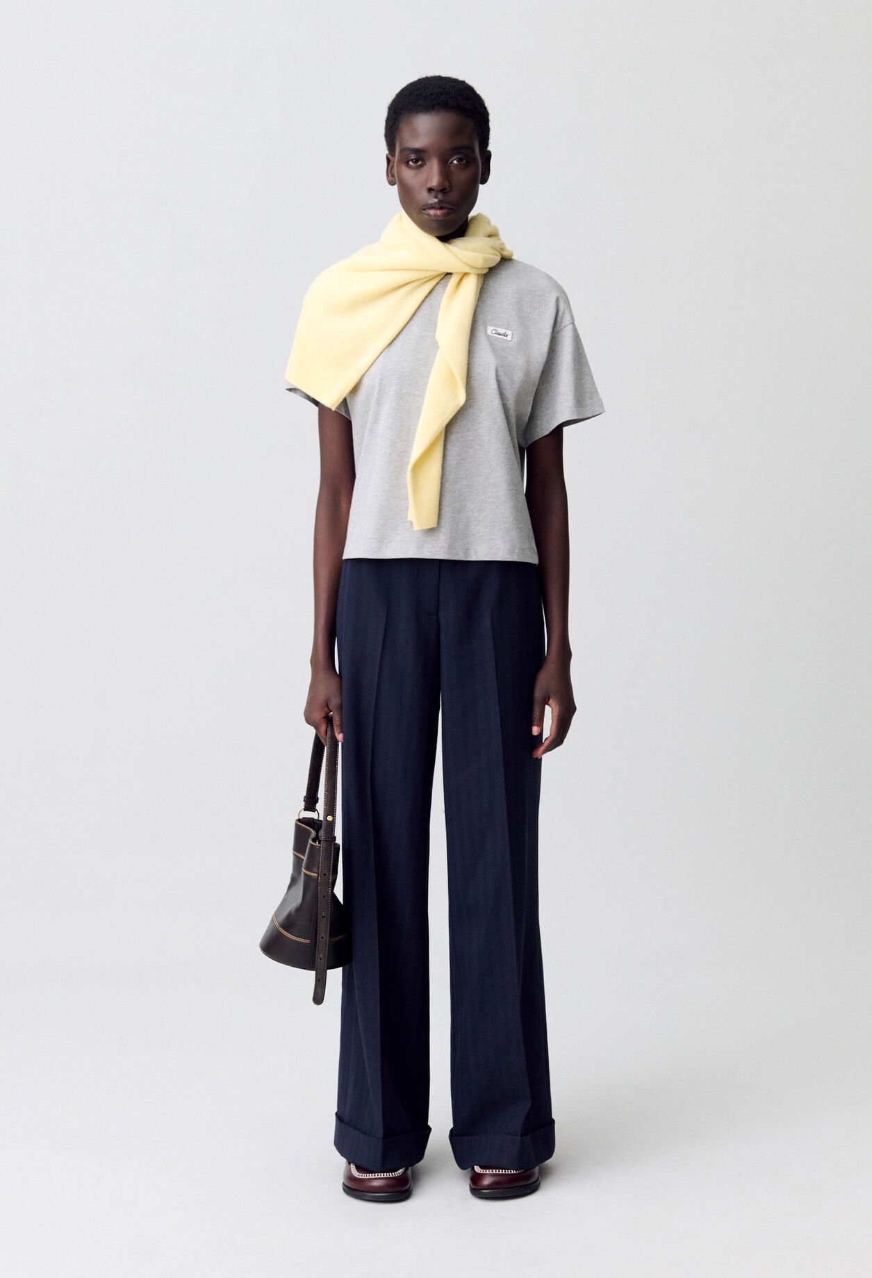 Pantalon tailleur droit