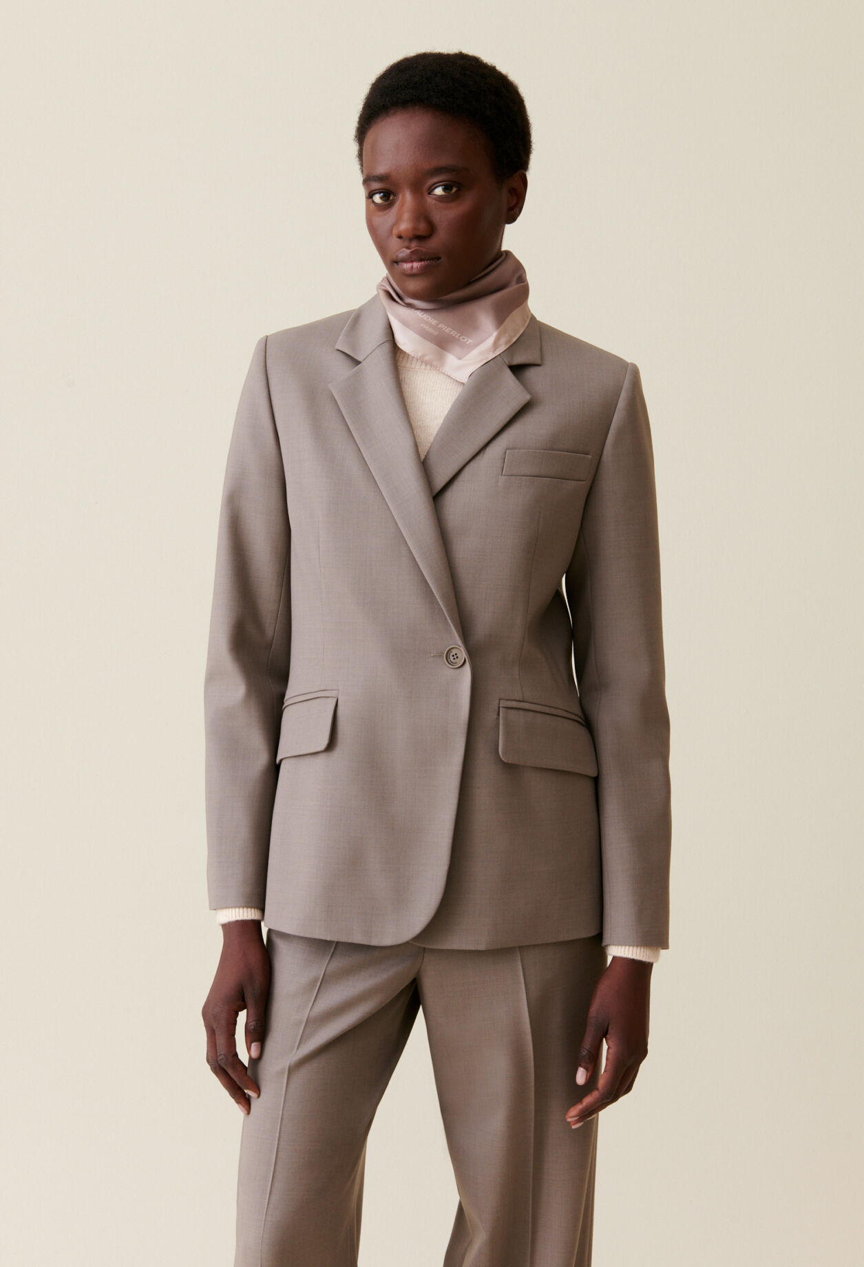 Veste tailleur croisée