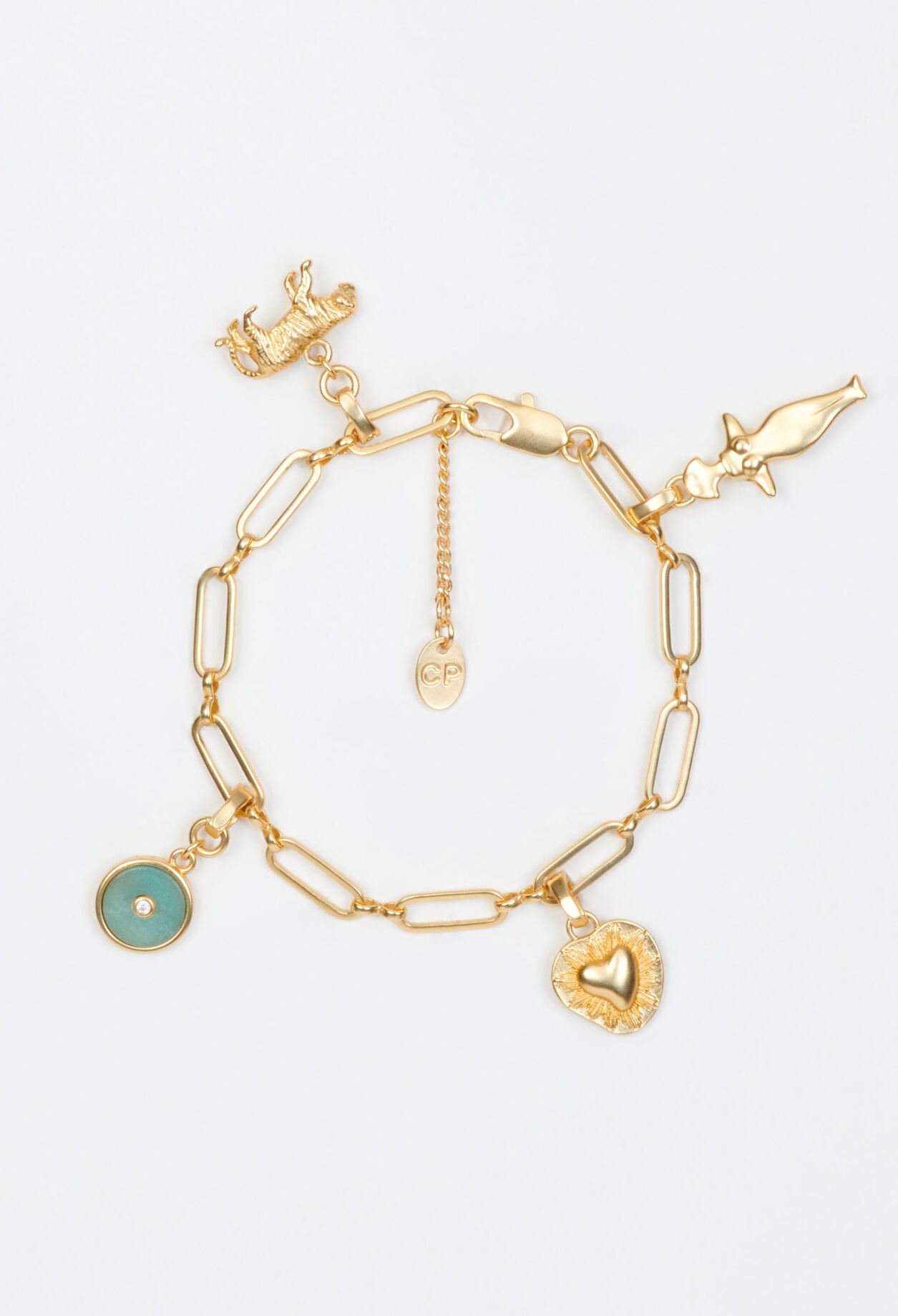 Bracelet doré à maillons