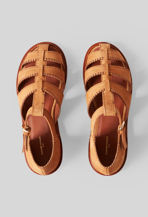 Sandales cuir