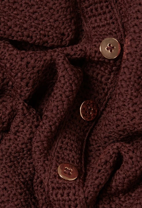 Robe courte crochet