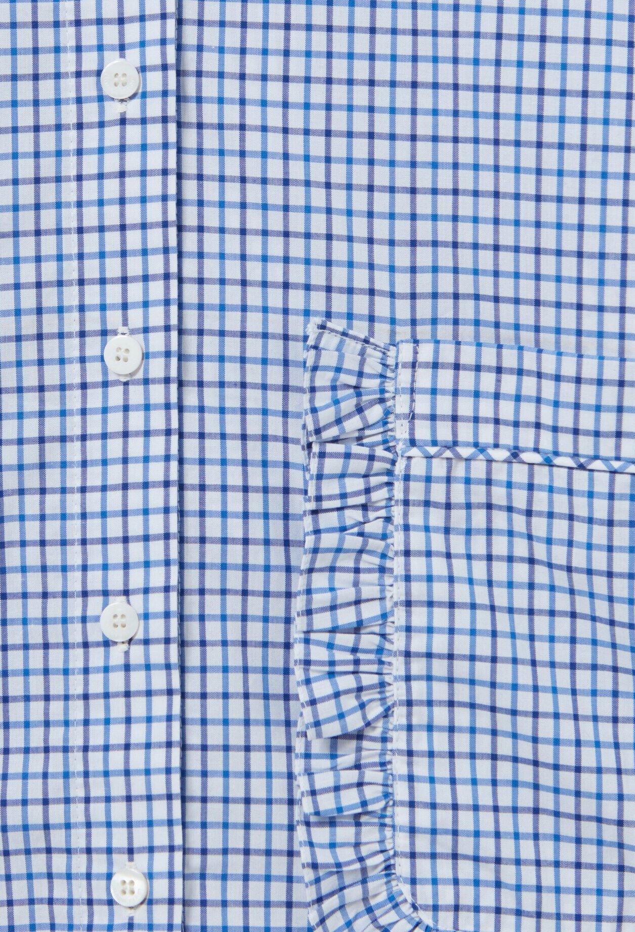 Chemise carreaux poches