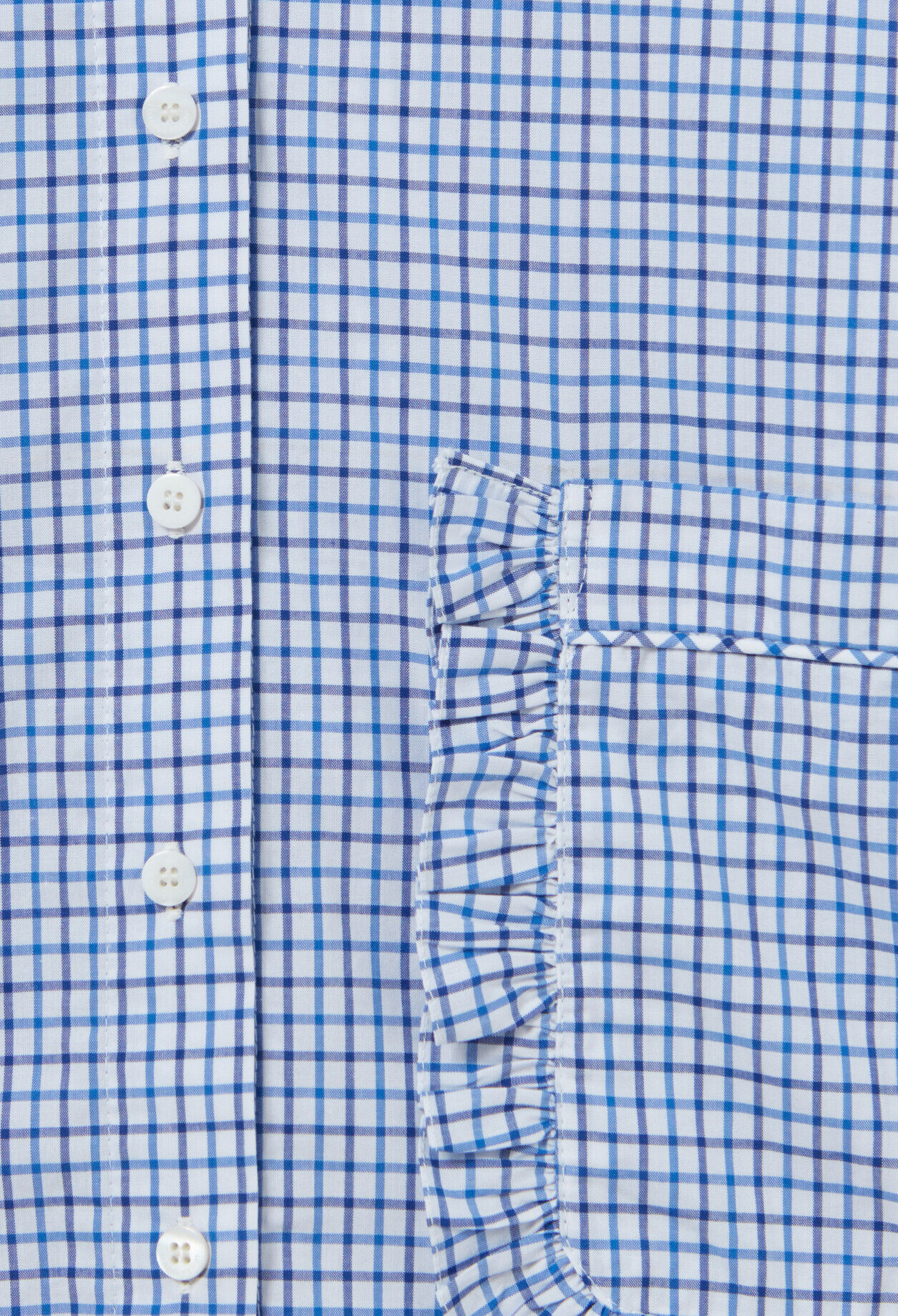 Chemise carreaux poches