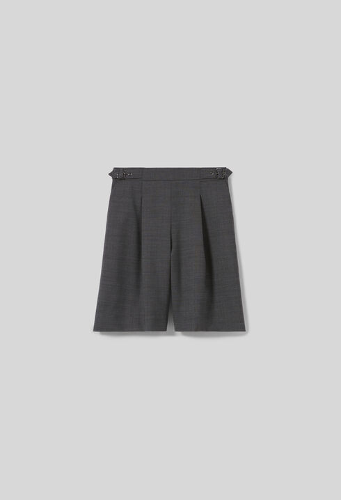 Short bermuda à plis