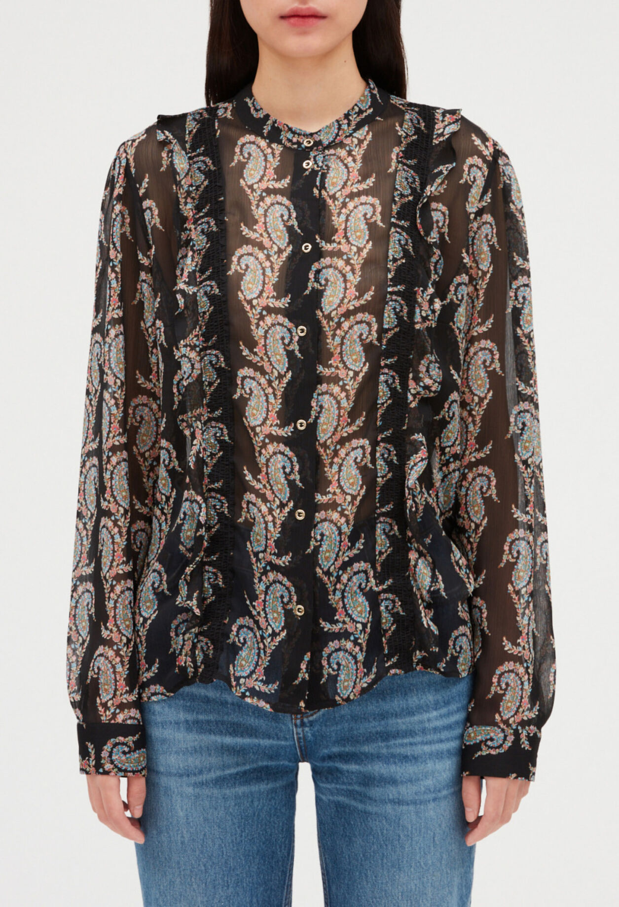 Chemise imprimé cachemire