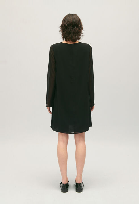 Robe courte Rififi noire 