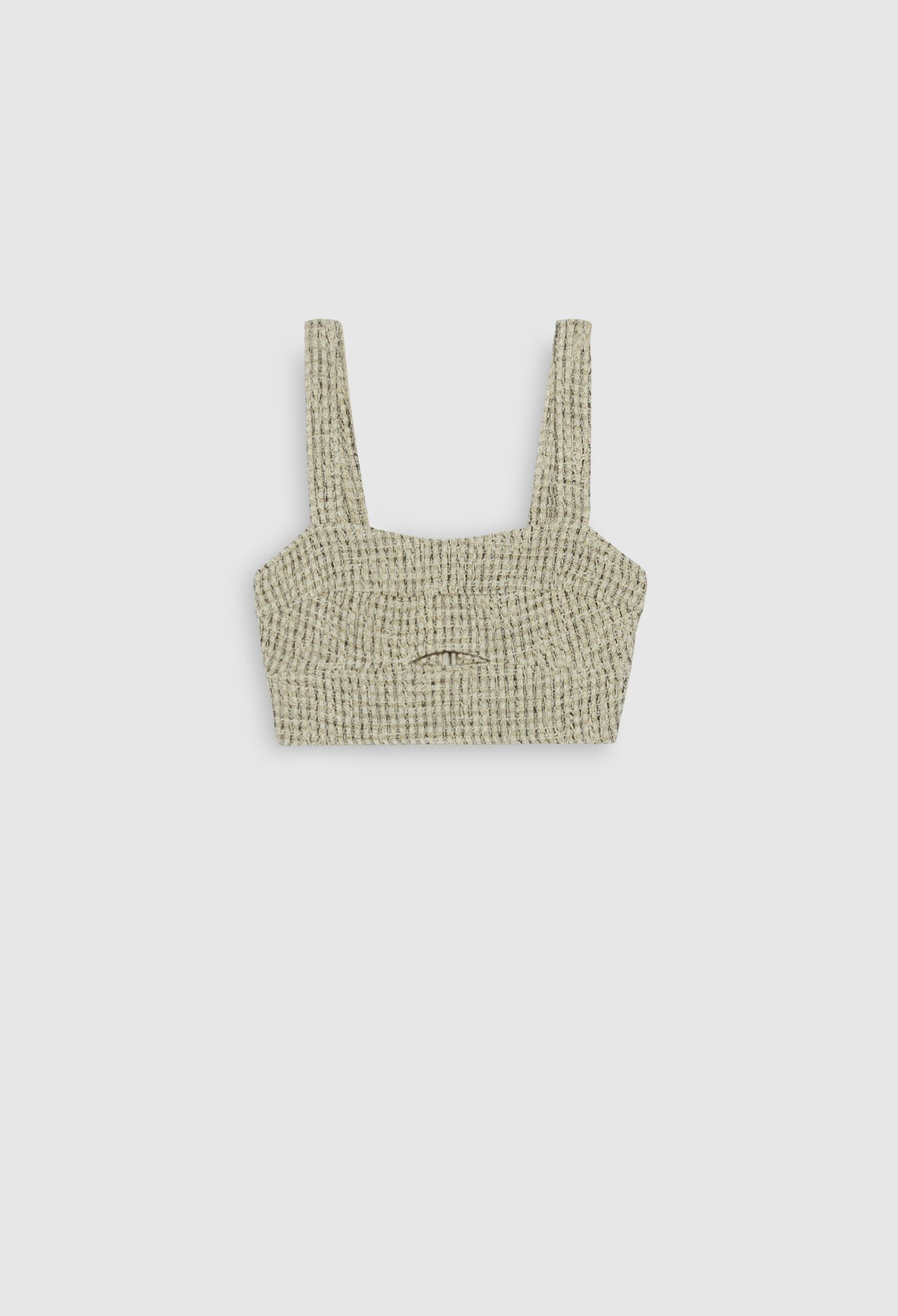 Crop top à découpes