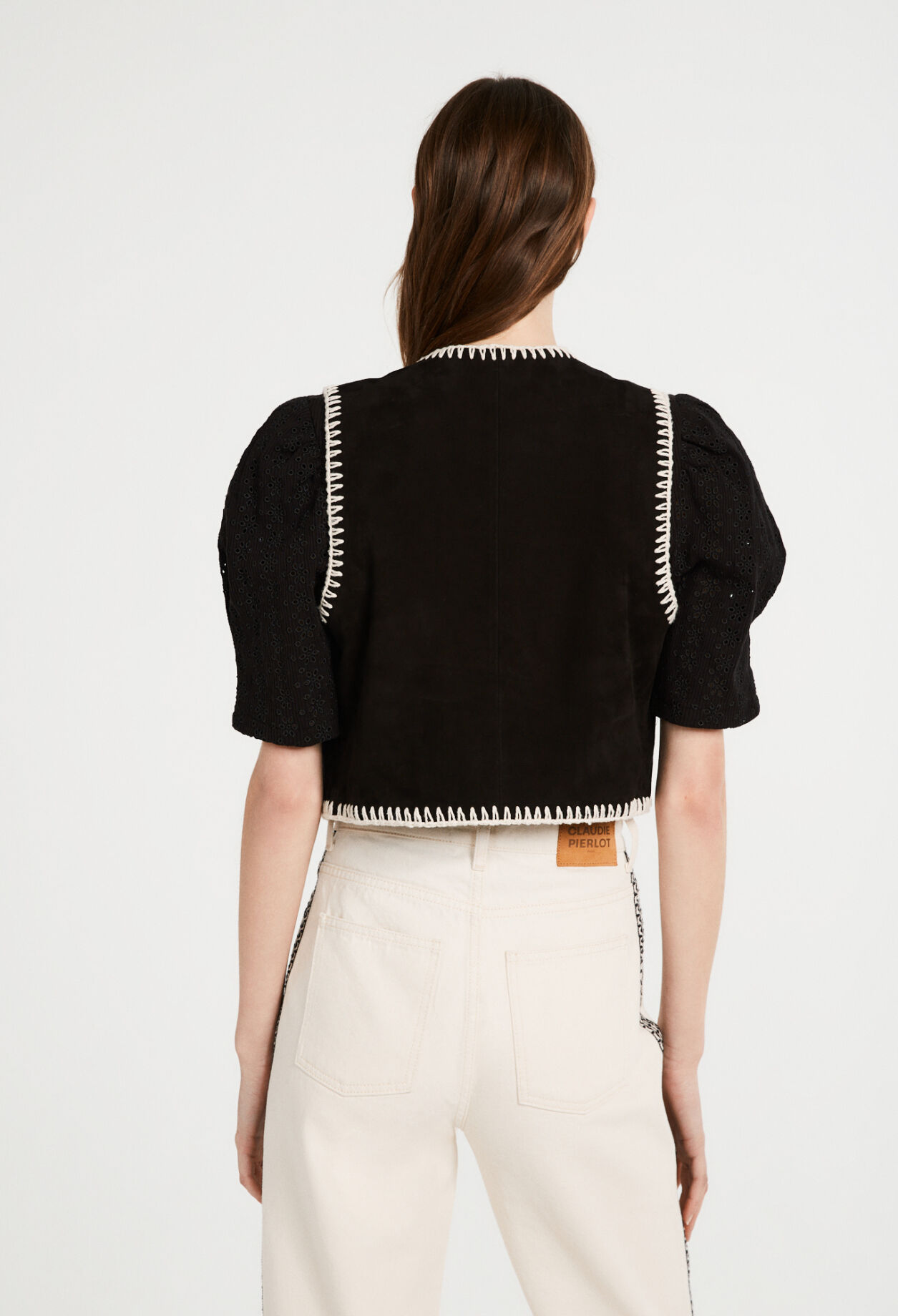 Blouson cuir de chèvre