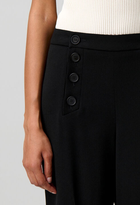 Pantalon &agrave; pont