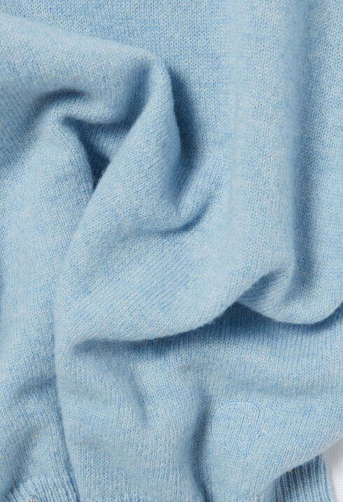 Pull laine col montant
