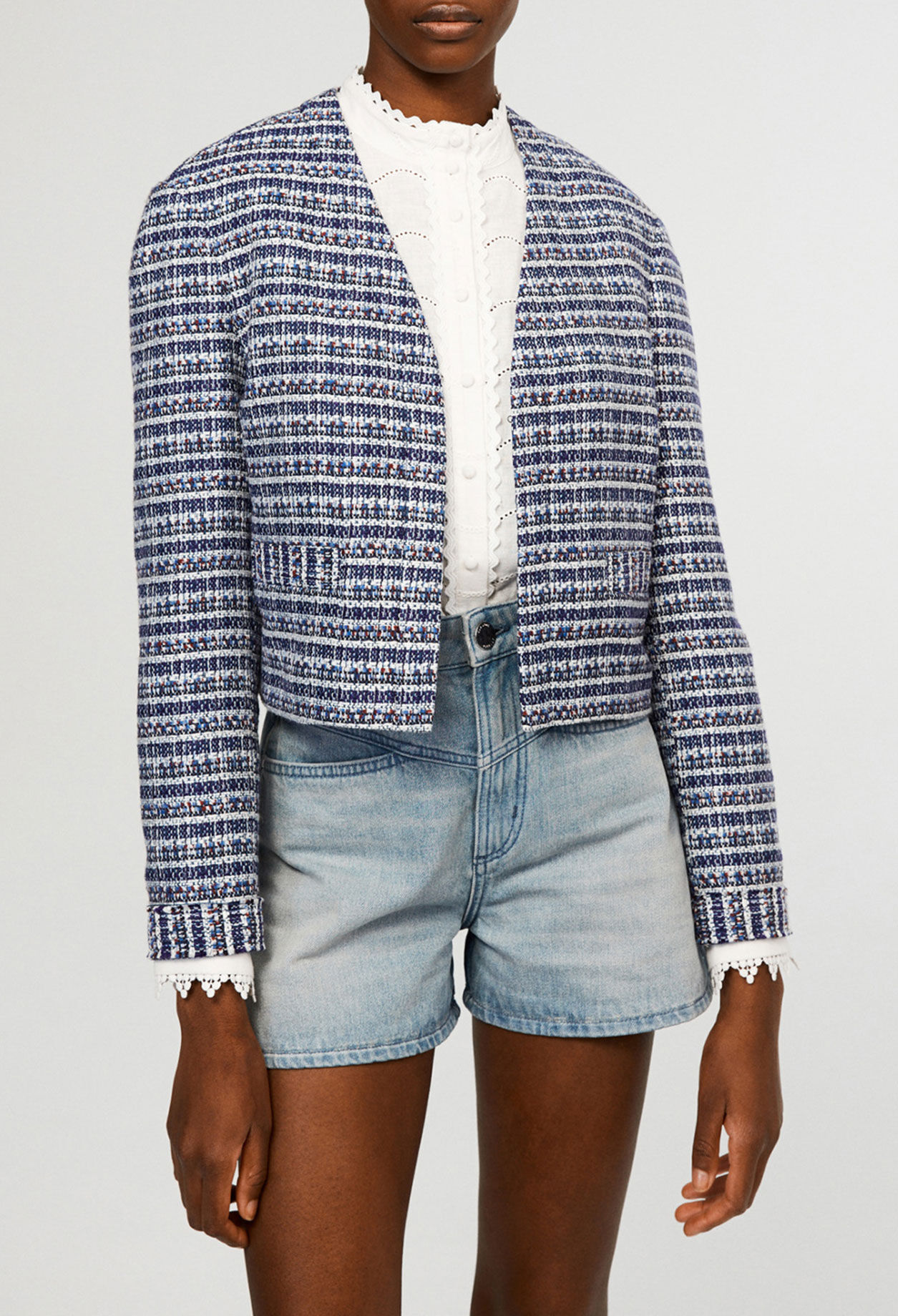 Veste en tweed