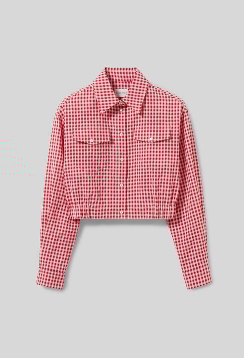 Chemise à carreaux vichy