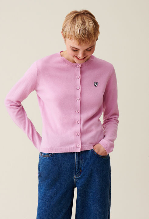 Cardigan Jean Toto laine 