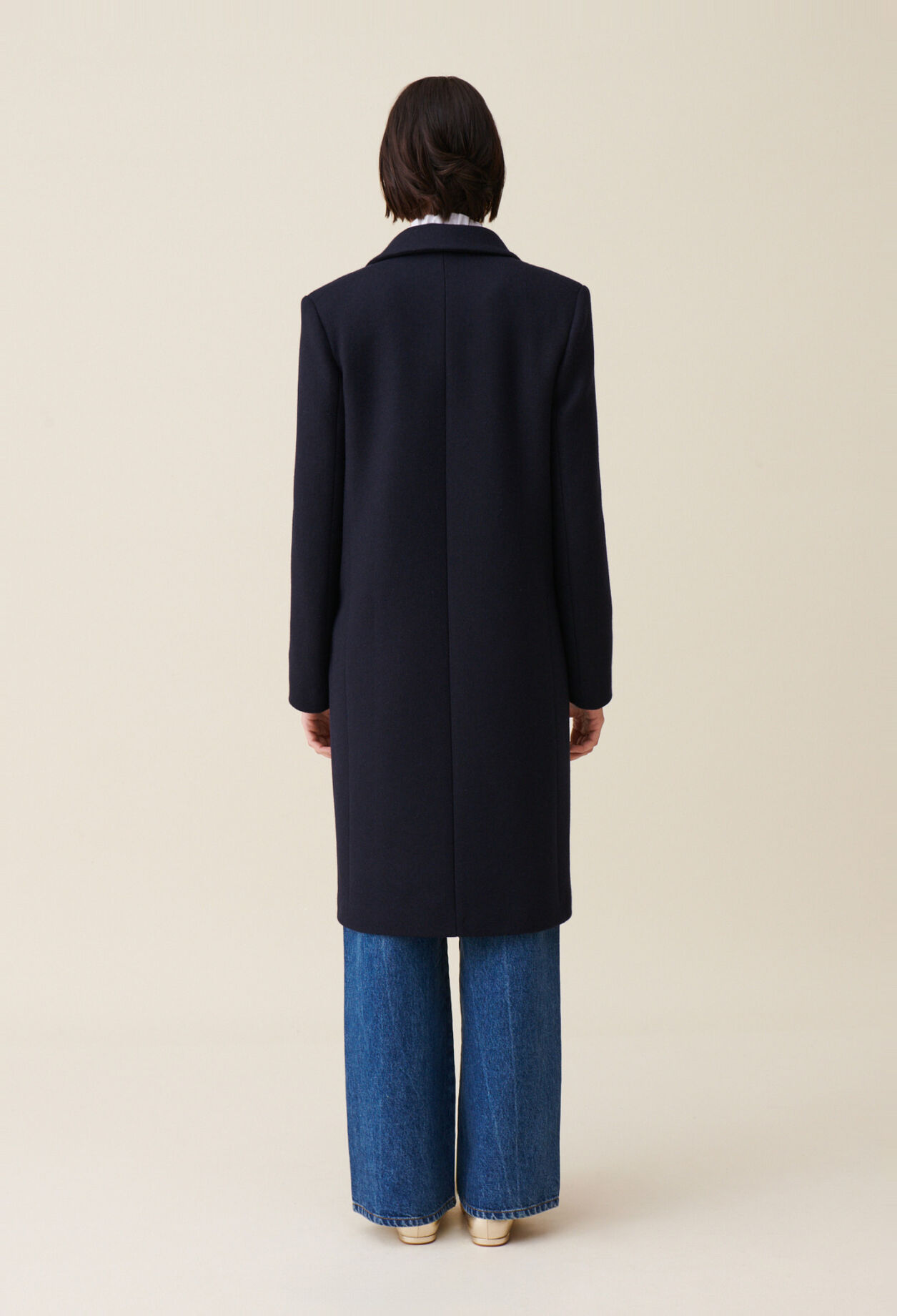 Manteau mi-long tailleur