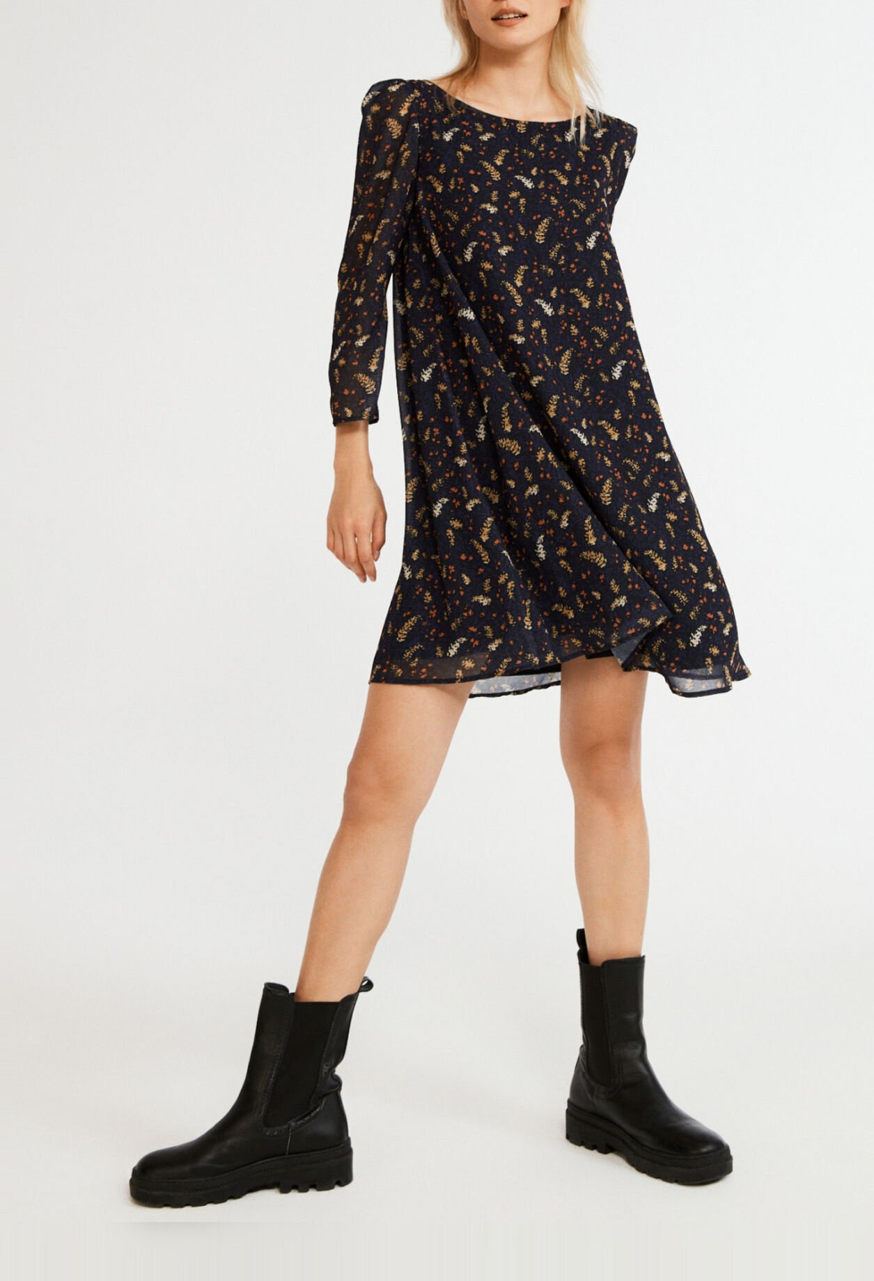 Robe Rififi à motifs