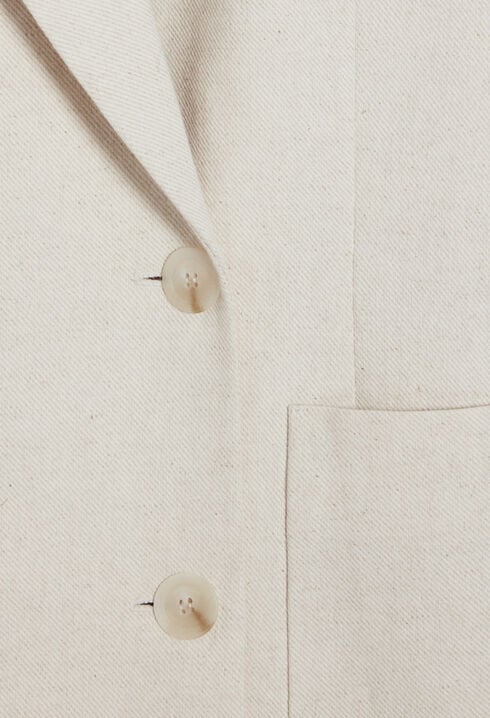Veste tailleur beige