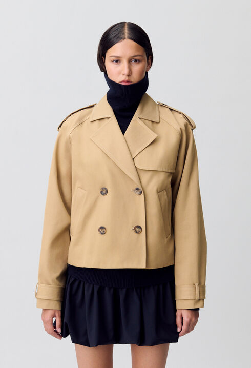 Blouson trench court