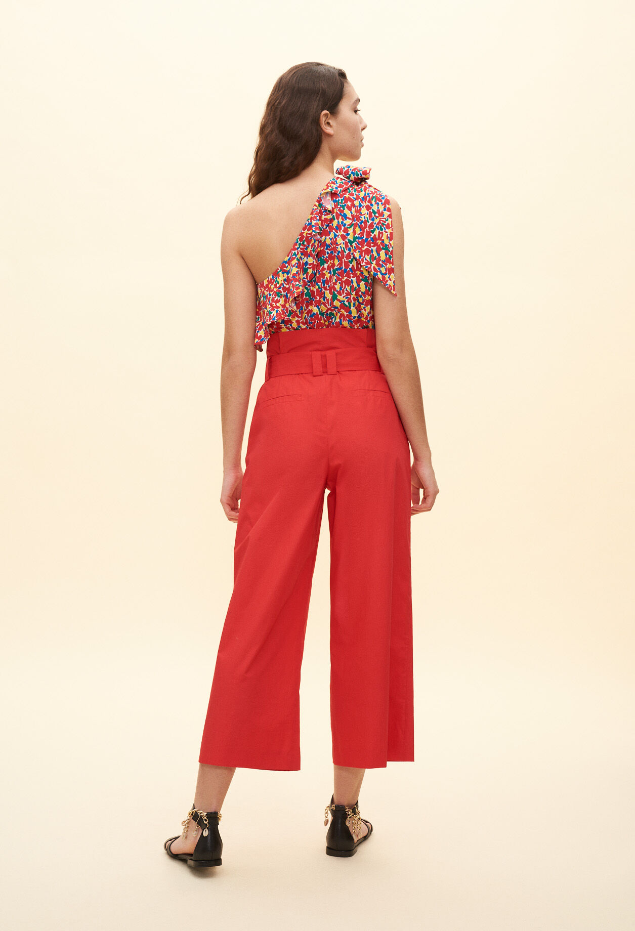 Pantalon ceinturé