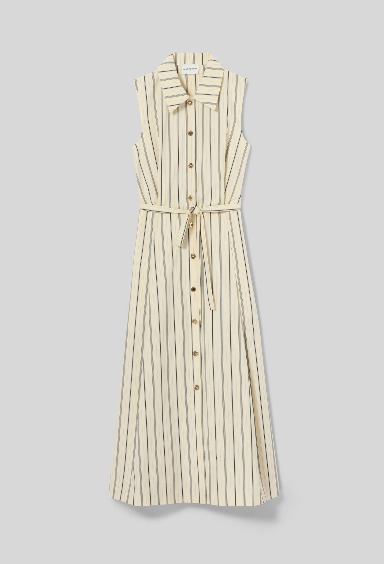 Robe longue sans manches