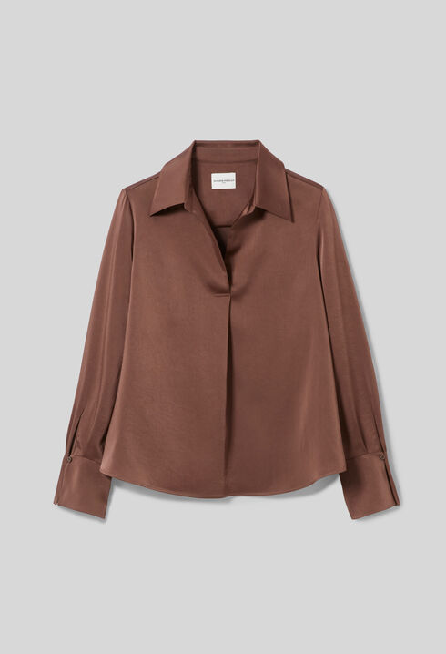 Blouse fluide col