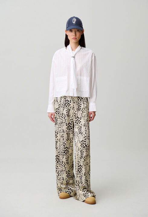 Chemise coton rayures