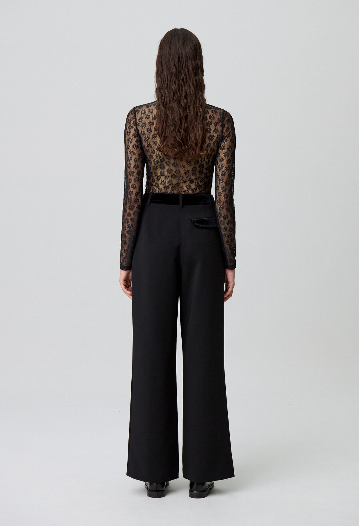 Pantalon droit tailleur