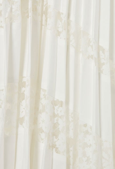 Jupe pliss&eacute;e fleurs