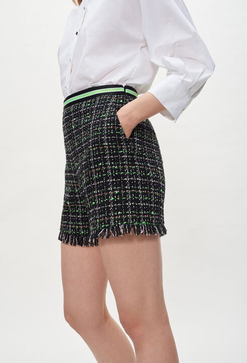Short en tweed