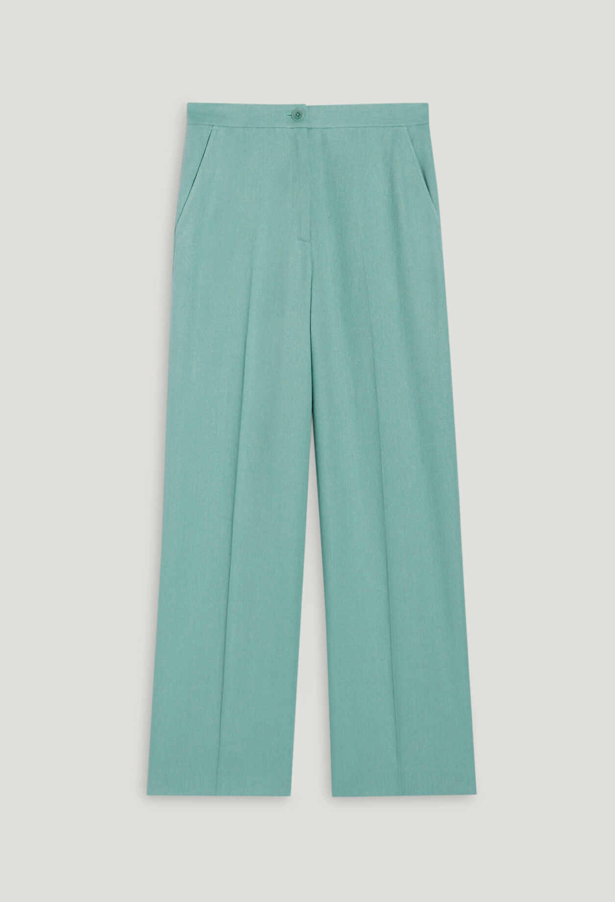 Pantalon de tailleur lin mélangé