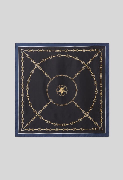 Foulard carré imprimé
