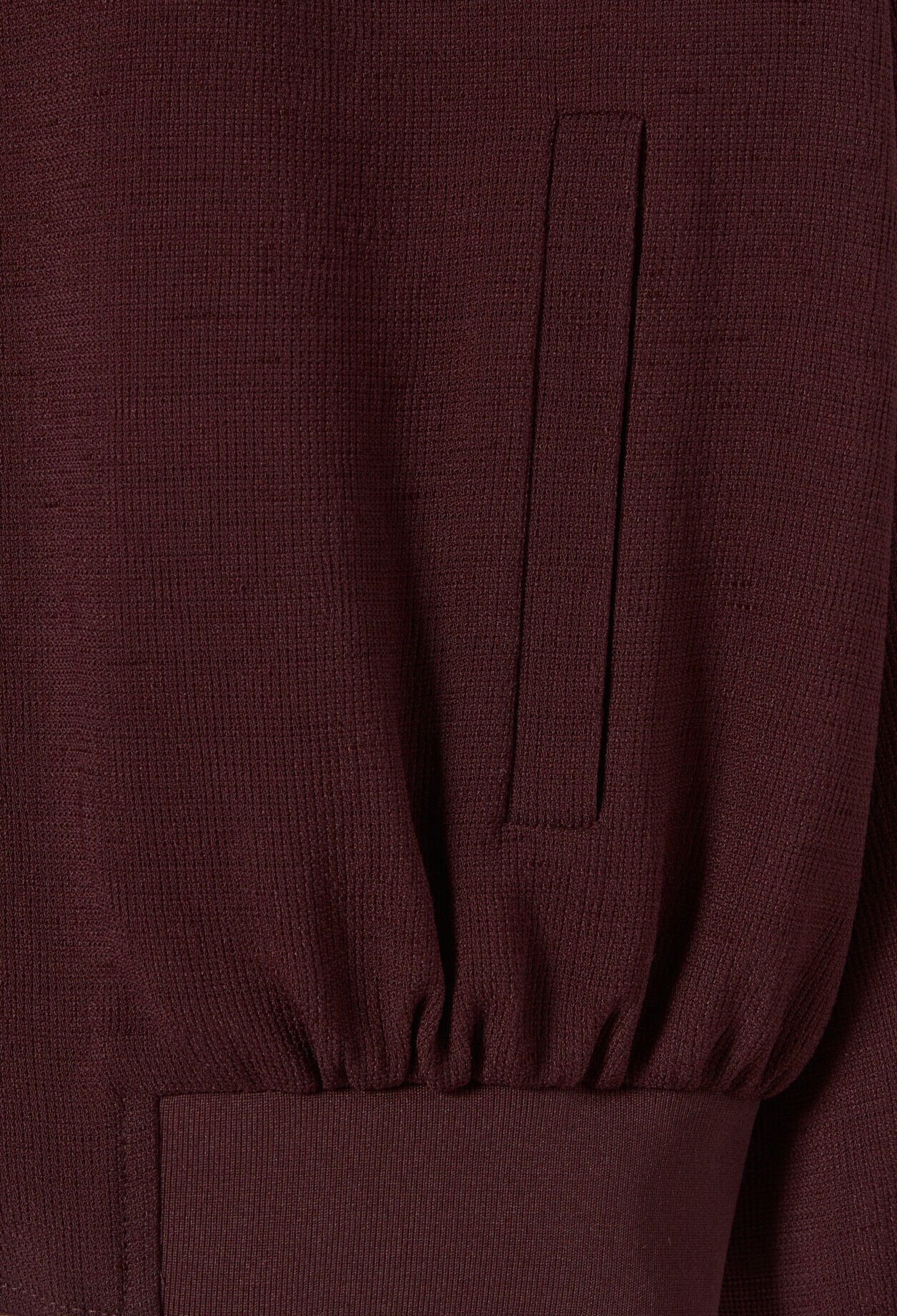 Bomber fluide zippé