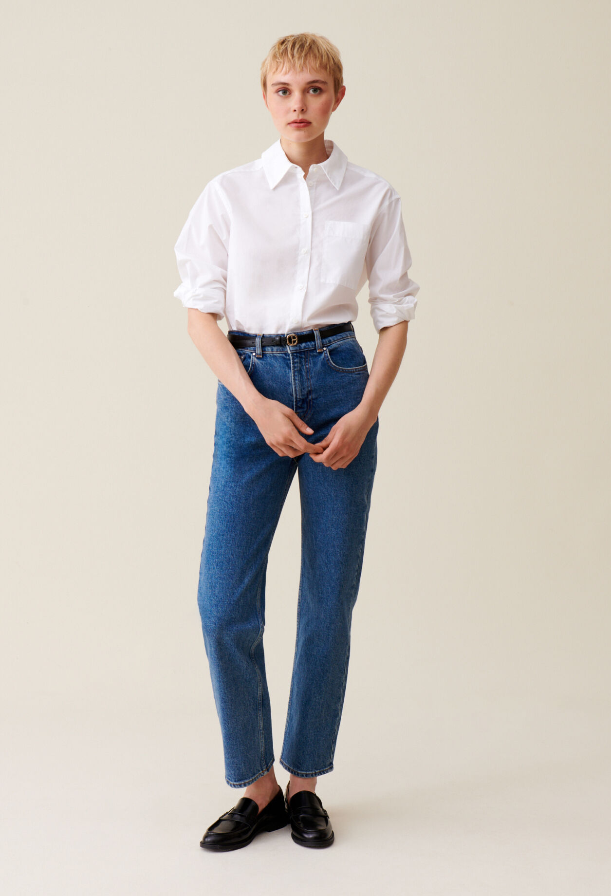 Chemise coton blanc pour femme Claudie Pierlot