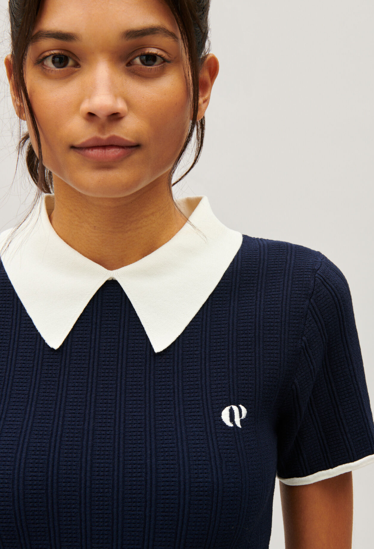 Top tennis bleu marine