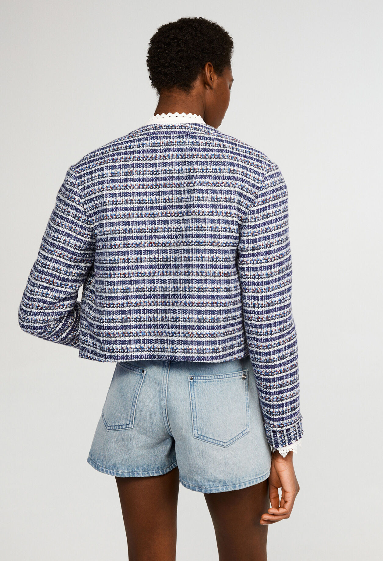 Veste en tweed