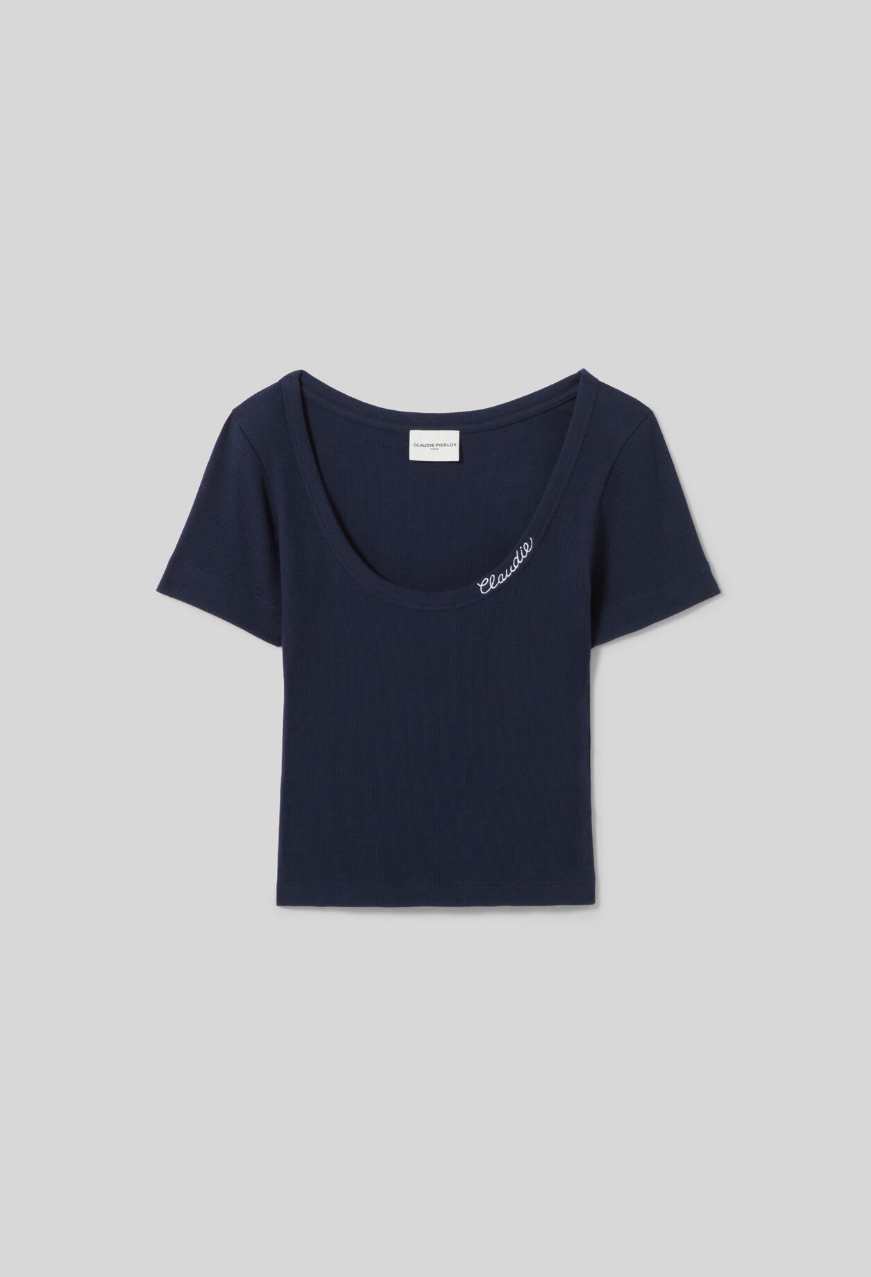 T-Shirt coton brod&eacute;