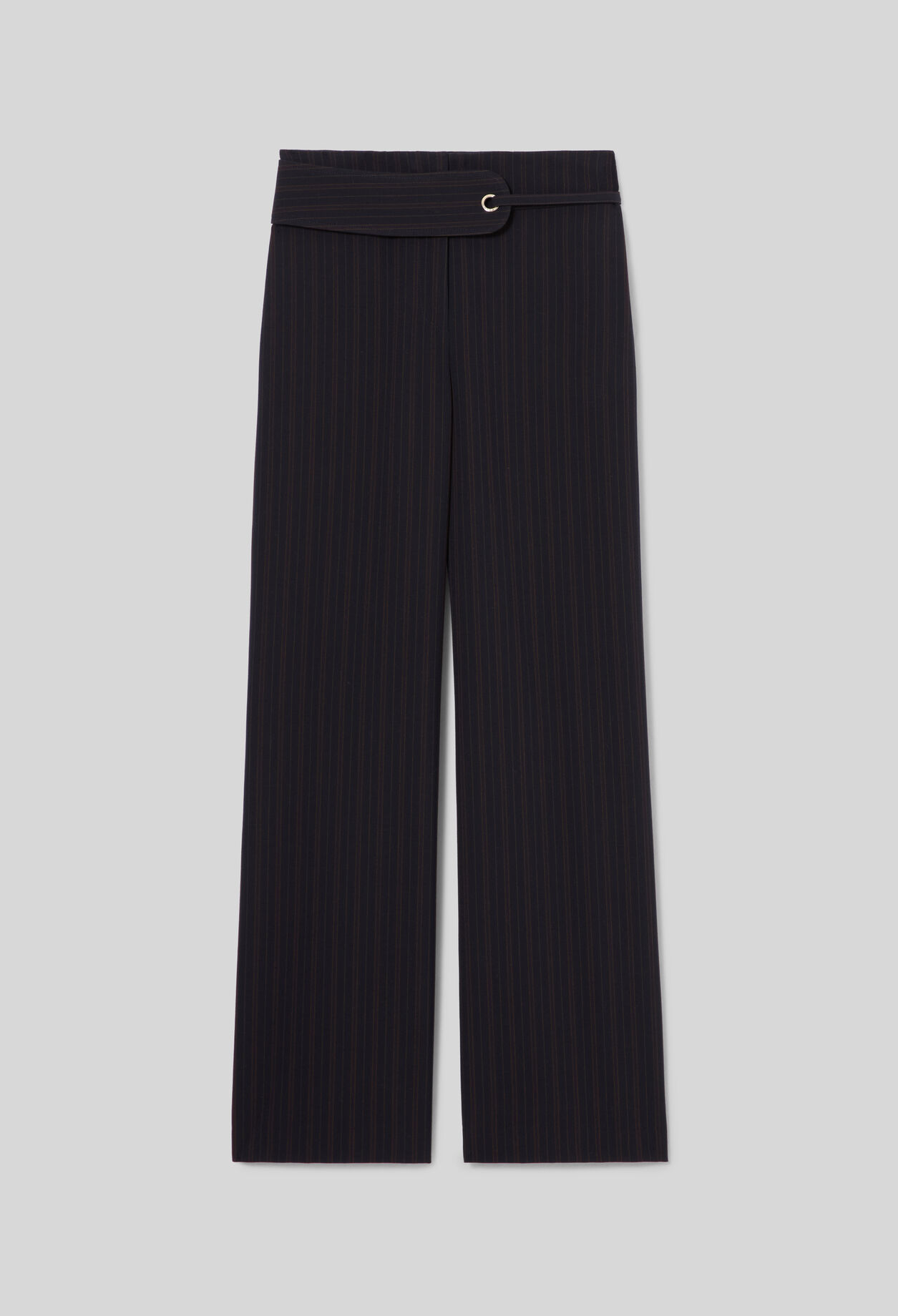 Pantalon ray&eacute; droit