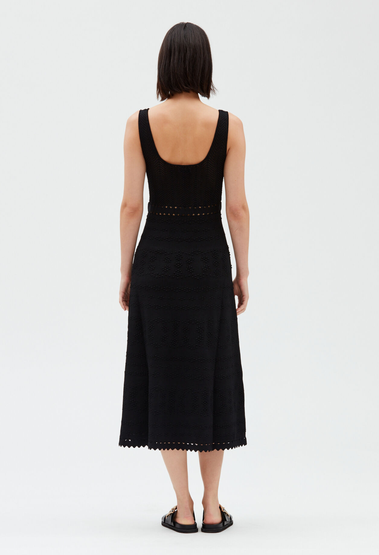 Robe midi maille