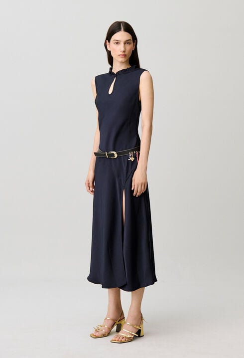 Robe midi fluide