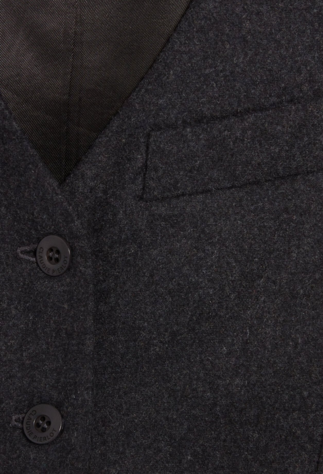 Gilet costume gris chiné