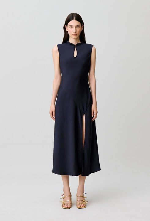 Robe midi fluide