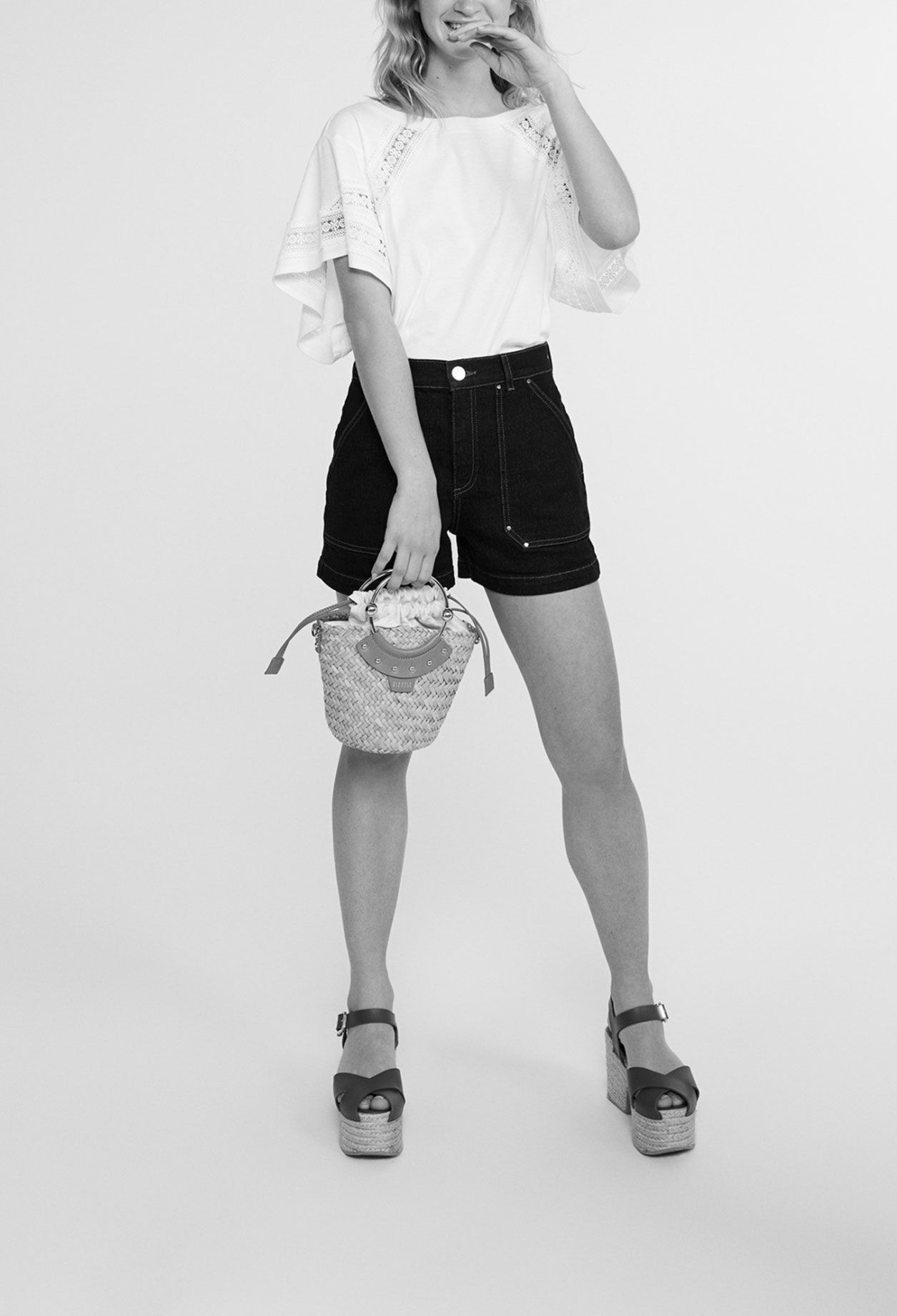 T-shirt court en coton biologique