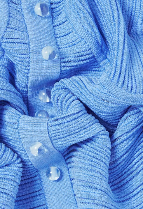 Top maille fine décolleté