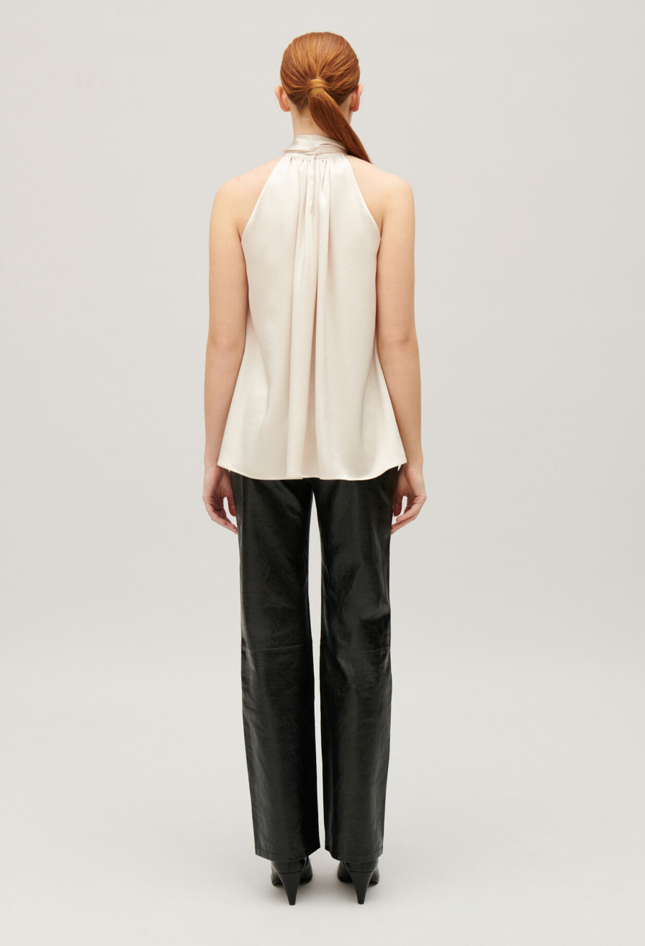 Top fluide beige