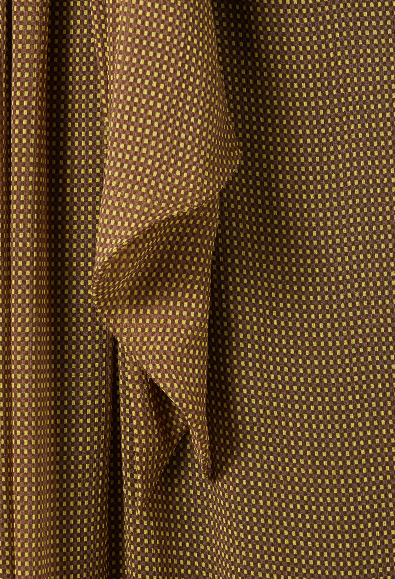 Robe fluide col lavallière