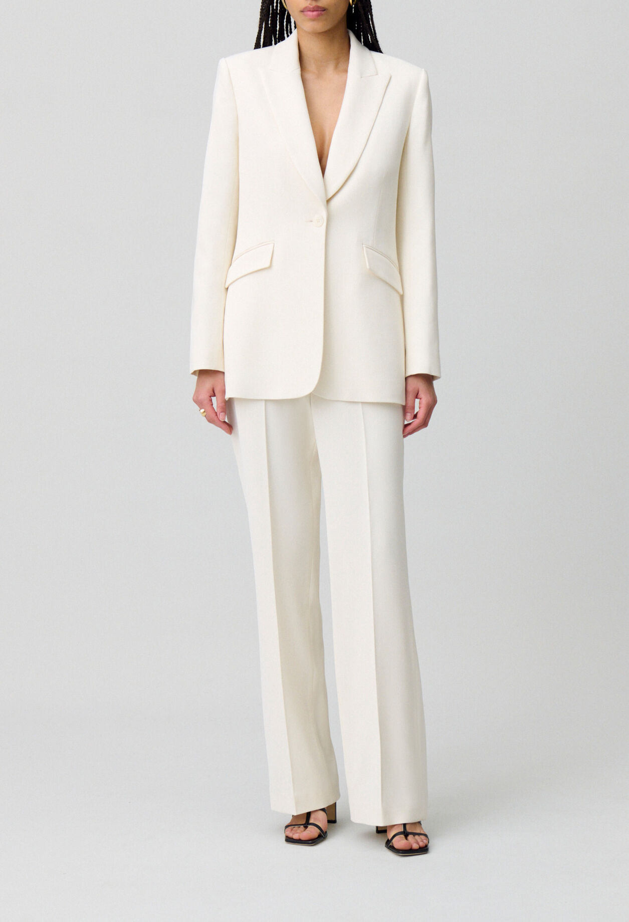 Veste de tailleur cintr&eacute;e