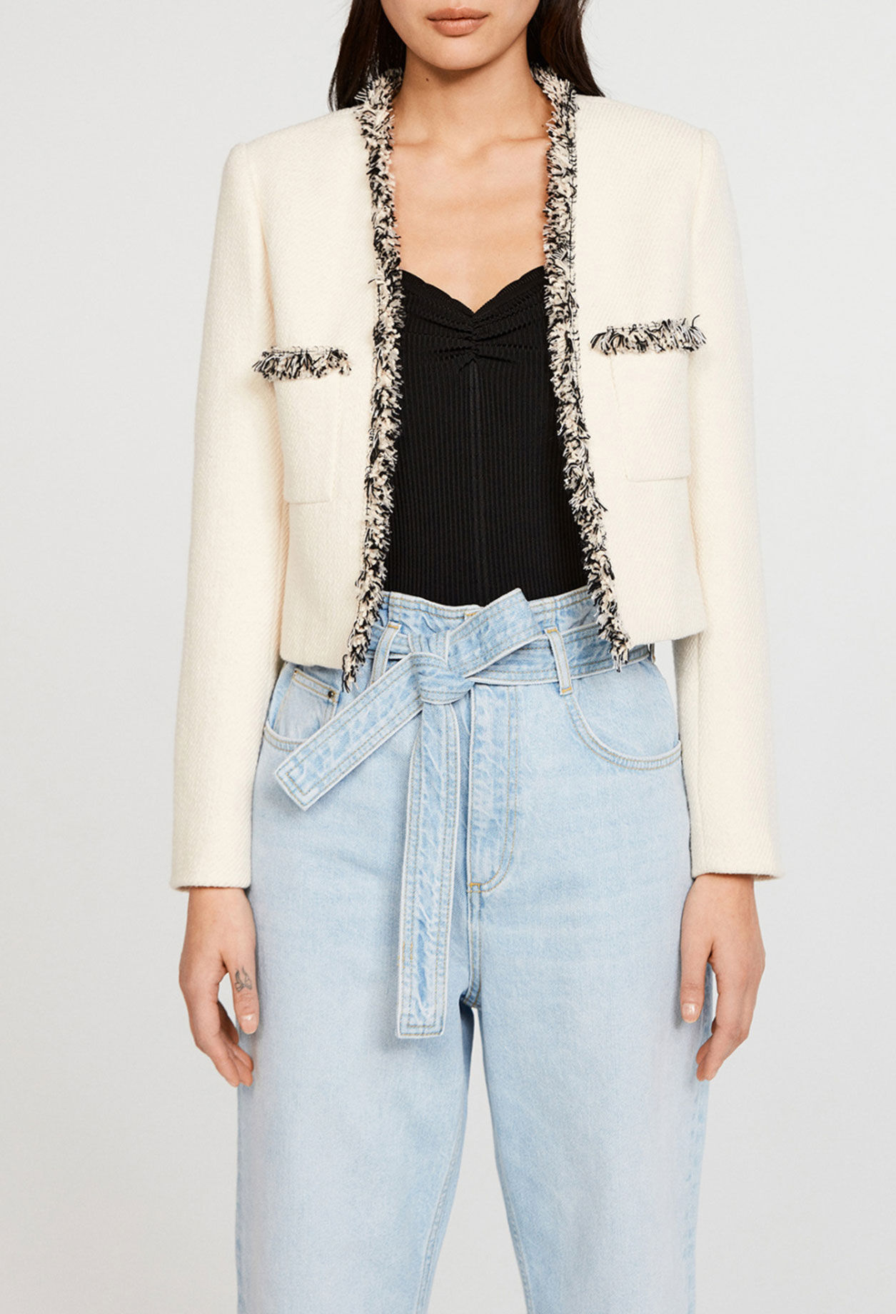 Veste en tweed