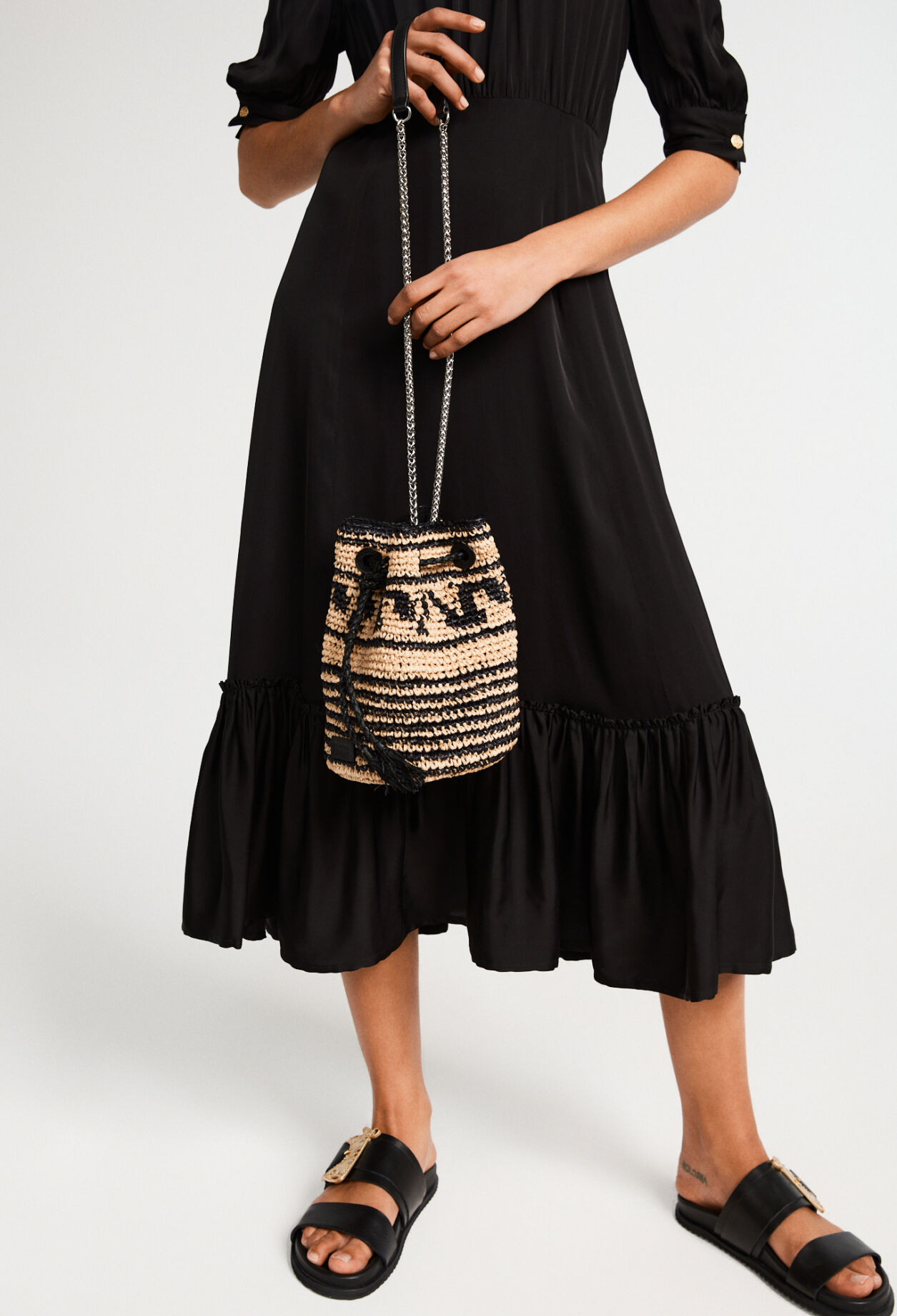 Sac raphia claudie pierlot discount