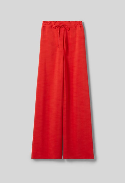 Pantalon large ficelle